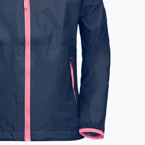 Detská bunda do dažďa Jack Wolfskin Rainy Days navy blue 1604815_1024