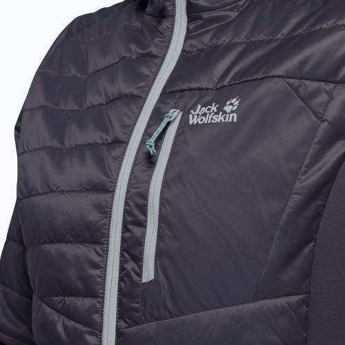 Dámska vetrovka Jack Wolfskin Routeburn sivá 1205425_1388