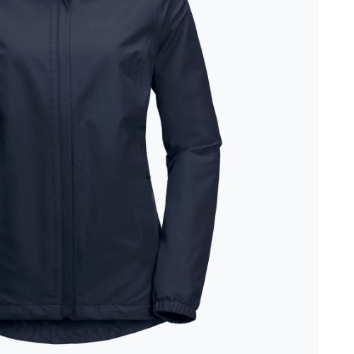 Dámska bunda do dažďa Jack Wolfskin Stormy Point navy blue 1111201_1910