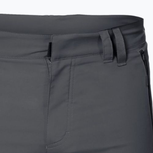 Jack Wolfskin pánske trekingové šortky Active Track sivé 1503791_6116