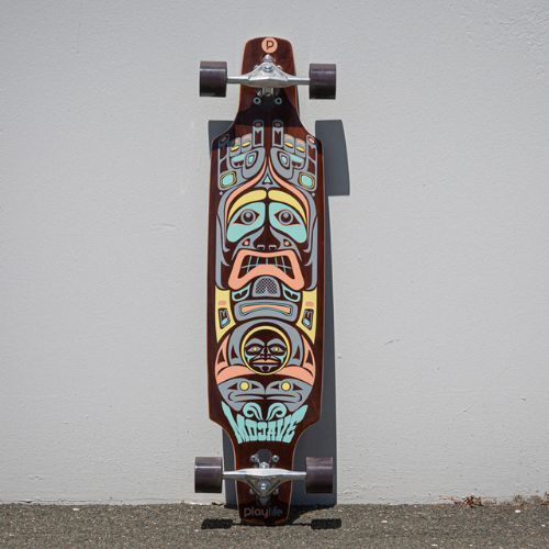 Playlife longboard Mojave color skateboard 880293