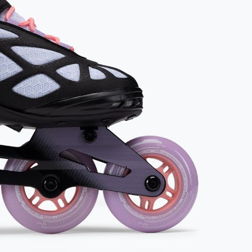 Playlife Lancer 84 dámske kolieskové korčule čiernofialové 880274