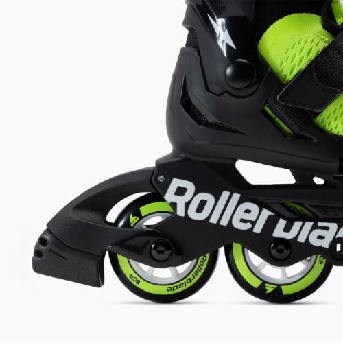 Detské kolieskové korčule Rollerblade Microblade žlté 7102000215