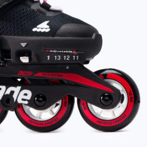 Detské kolieskové korčule Rollerblade Microblade black 7957200741