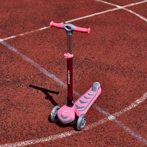 HUMBAKA Mini T ružová detská trojkolka HBK-S6T