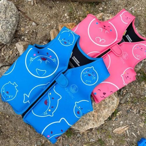 Detská vesta AQUASTIC belay pink HT-16879