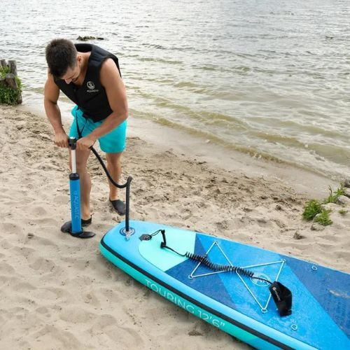 SUP AQUASTIC čerpadlo na dosku modré AQS-SPU001