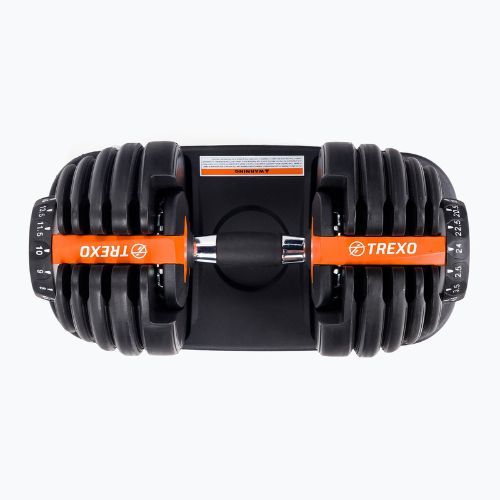 Nastaviteľná činka XTREXO 24 kg čierna ADT-24