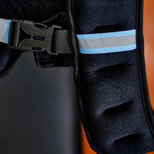 Záťažová tréningová vesta XTREXO čierna WV-05