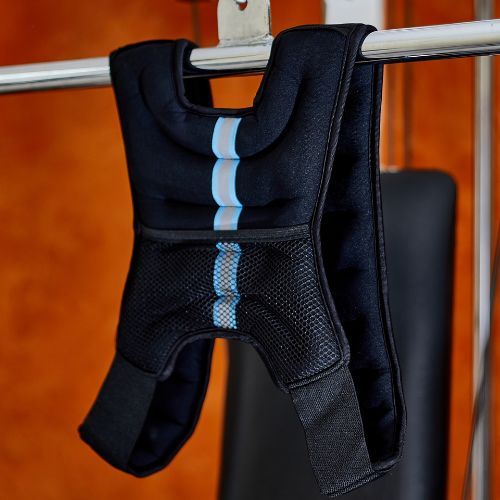 Záťažová tréningová vesta XTREXO čierna WV-05