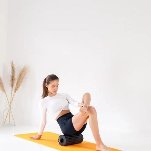 Masážny valec XTREXO EPP čierny MR-EP01B