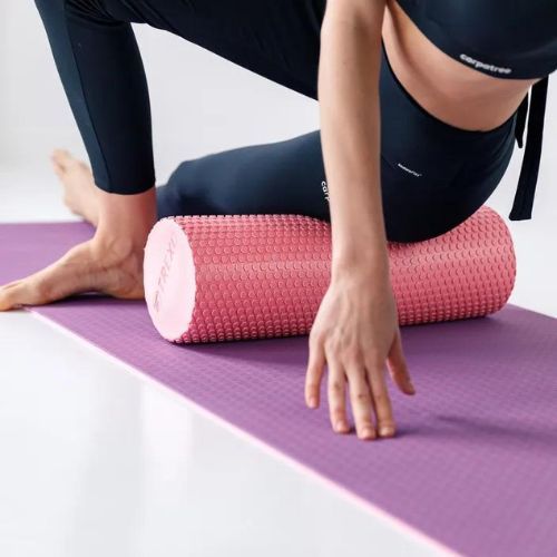 Masážny valec XTREXO EVA červený MR-EV03C