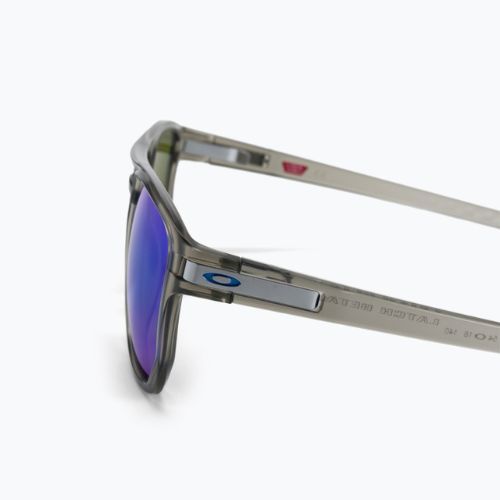 Slnečné okuliare Oakley Latch Beta sivomodré 0OO9436