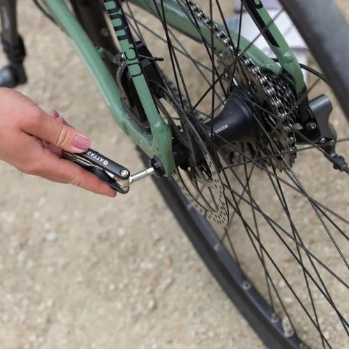 ATTABO TONE x13 multifunkčný kľúč na bicykel čierny ATB-TX13