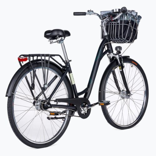 Dámske mestské bicykle Romet Art Deco Lux black 2228549