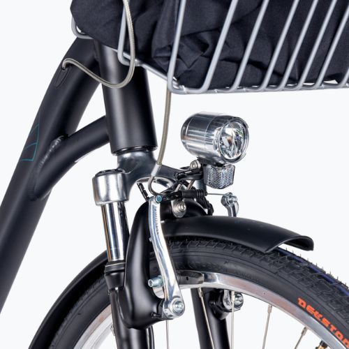 Dámske mestské bicykle Romet Art Deco Lux black 2228549