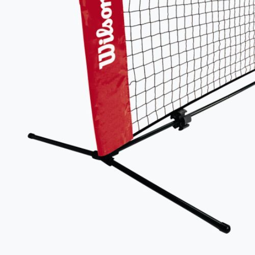 Tenisová sieť Wilson Starter Ez Tennis Net 6.1 m čierna/červená