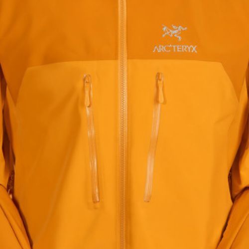 Pánska bunda do dažďa Arc'teryx Alpha AR oranžová 25434