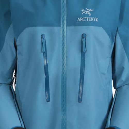 Dámska bunda do dažďa Arc'teryx Alpha AR modrá 25435
