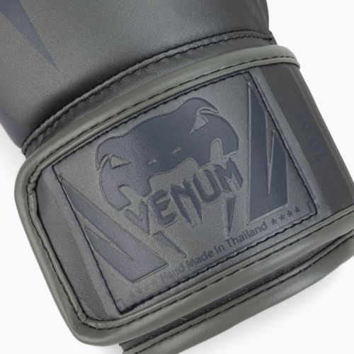 Venum Elite šedé pánske boxerské rukavice VENUM-0984