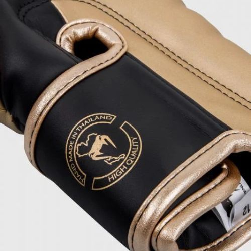 Pánske boxerské rukavice Venum Elite čierno-zlaté VENUM-1392