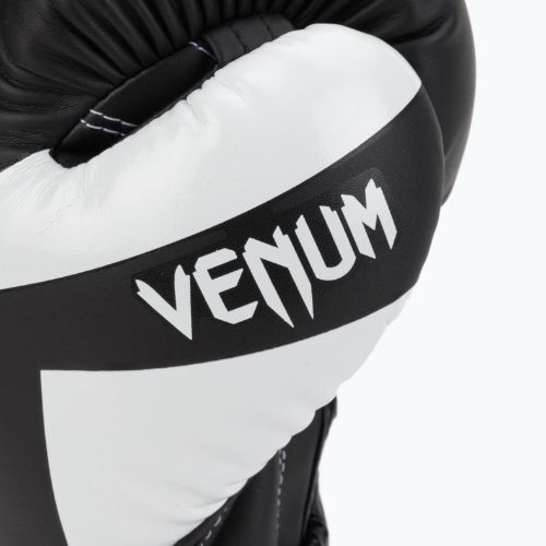 Venum Elite boxerské rukavice čiernobiele 0984