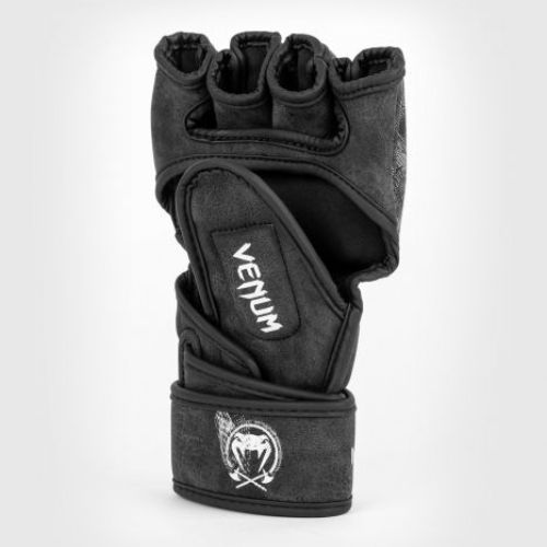 Venum GLDTR 4.0 pánske grapplingové rukavice čiernobiele VENUM-04166