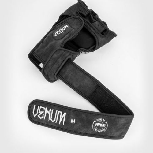 Venum GLDTR 4.0 pánske grapplingové rukavice čiernobiele VENUM-04166