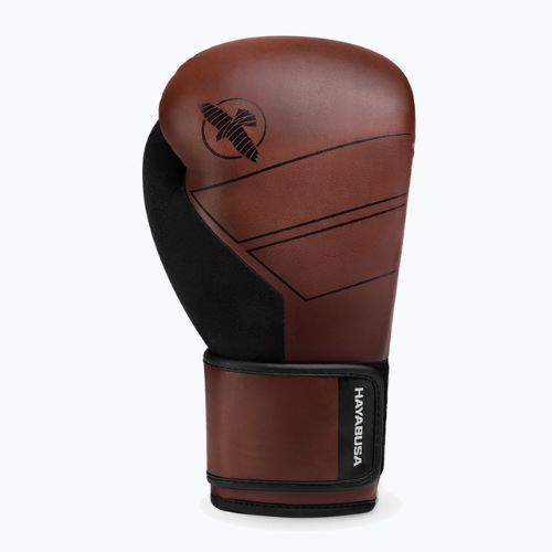 Hayabusa S4 Kožené hnedé boxerské rukavice S4LBG