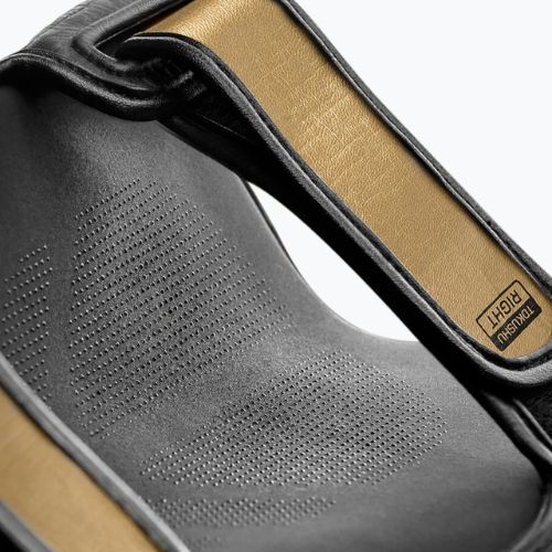 Hayabusa T3 Striking Shin Guards black/gold T3SSG chrániče holennej kosti