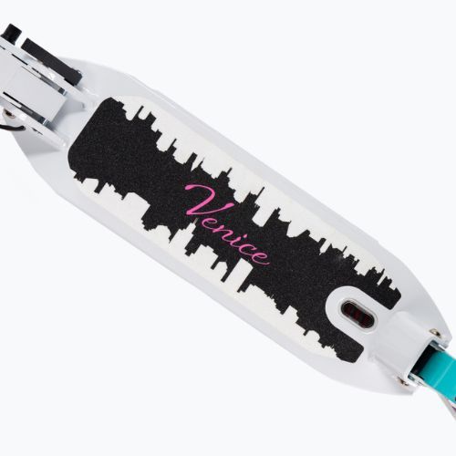 Kolobežka Meteor City Venice bielo-ružová 22543