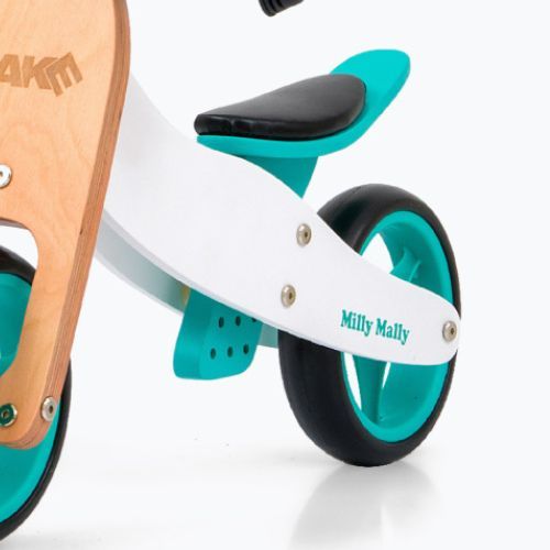 Milly Mally Jake 2v1 trojkolka biela a modrá 3218