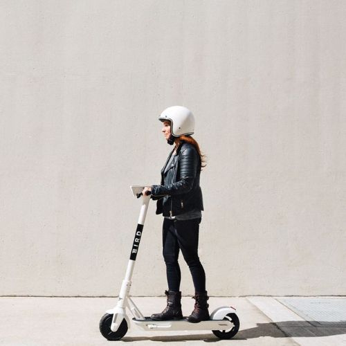 Elektrický skúter Bird One 9" biely BI-60254