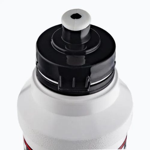 Detská cyklistická fľaša POLISPORT s košíkom Slon bielo-červená 8644200107