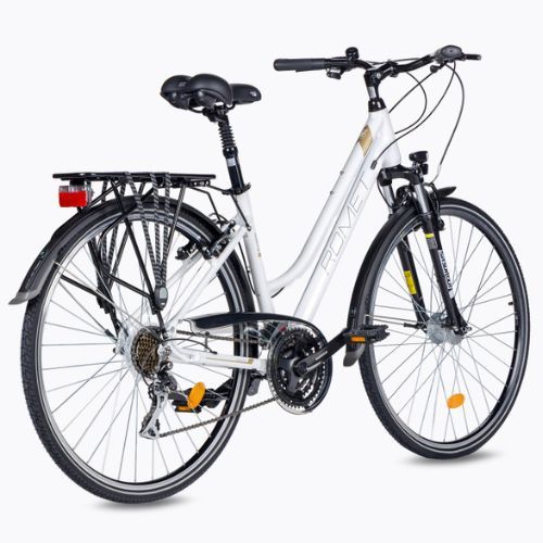 Dámsky trekingový bicykel Romet Gazela 3 white 2228435