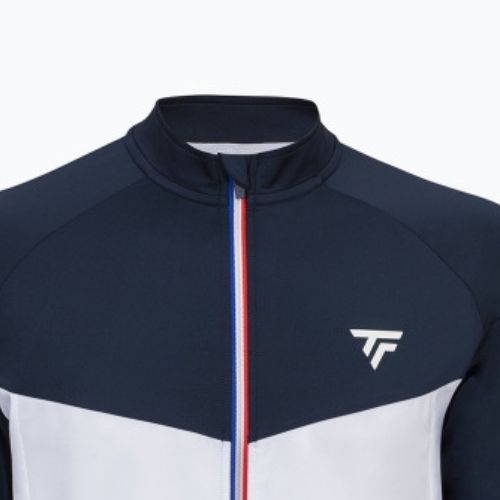 Pánska tenisová mikina Tecnifibre Tech white 21TECHJAC