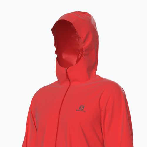 Pánska bunda do dažďa Salomon Essential WP 2.5L červená LC17939
