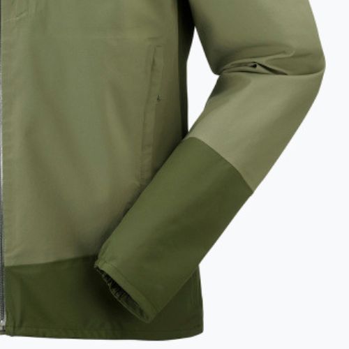 Pánska bunda do dažďa Salomon Outrack 2.5L zelená LC1734