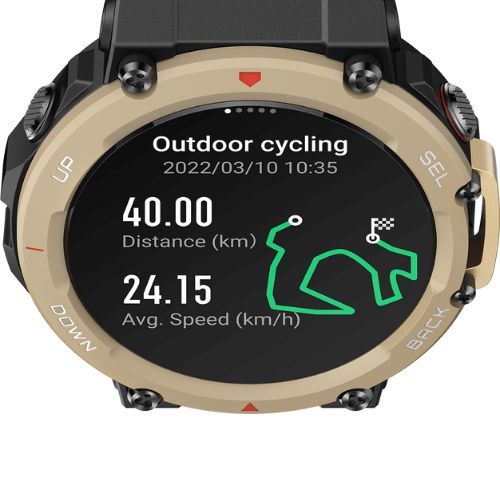 Hodinky Amazfit T-Rex 2 čierne A2170