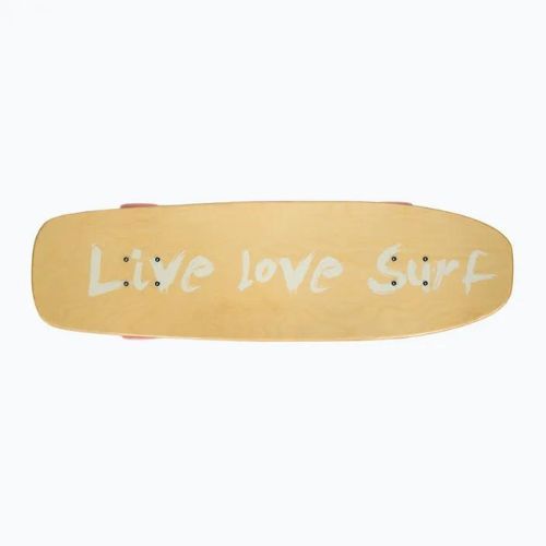 Surfskate skateboard Fish Skateboards Wave beige SURF-WAV-SIL-PIN
