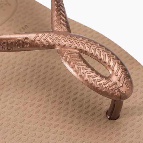 Havaianas Luna beige dámske žabky H4129697