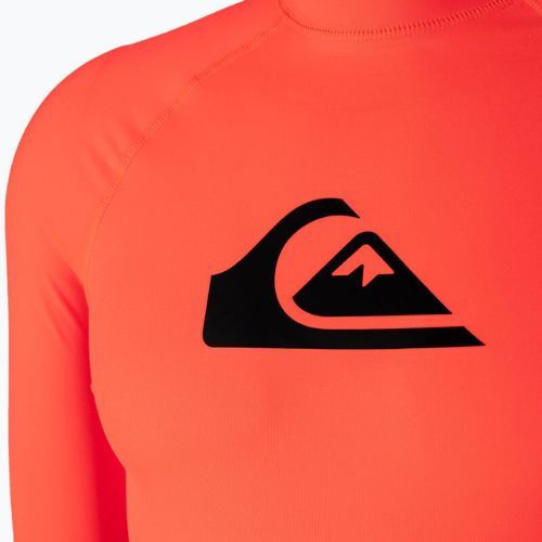 Quiksilver All Time pánske plavecké tričko oranžové EQYWR03357