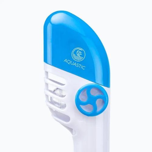 Detská celotvárová maska na šnorchlovanie AQUASTIC modrá SMK-01N