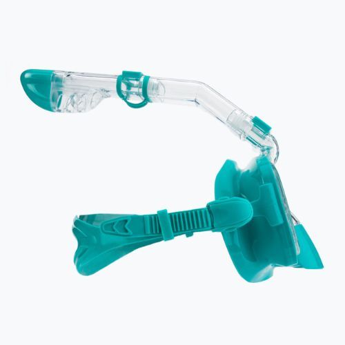 Šnorchlovací set AQUASTIC maska + šnorchel modrý SMFK-01SN