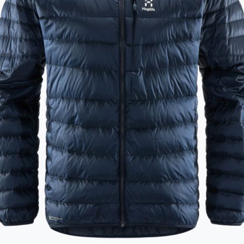 Pánska páperová bunda Haglöfs Roc Down Hood navy blue 604682