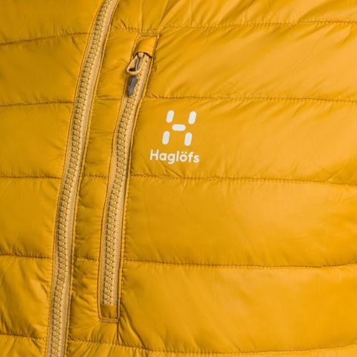 Pánska páperová bunda Haglöfs Spire Mimic Hood yellow 604676