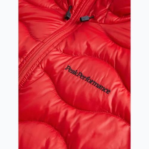 Pánska bunda Peak Performance Helium Down Hood Jacket Red G77849160