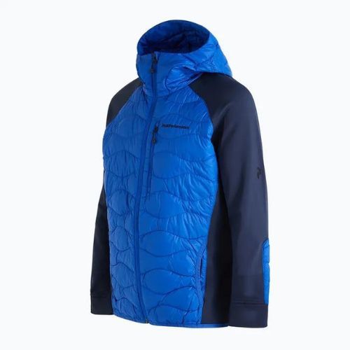 Pánska bunda Peak Performance Helium Down Hybrid Hood Jacket Blue G77855110