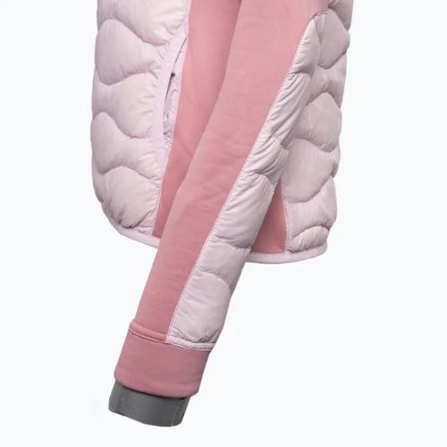 Dámska bunda Peak Performance Helium Down Hybrid Hood Jacket Pink G77848130