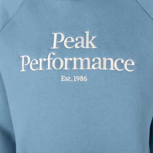 Pánska trekingová mikina Peak Performance Original Hood modrá G77756260
